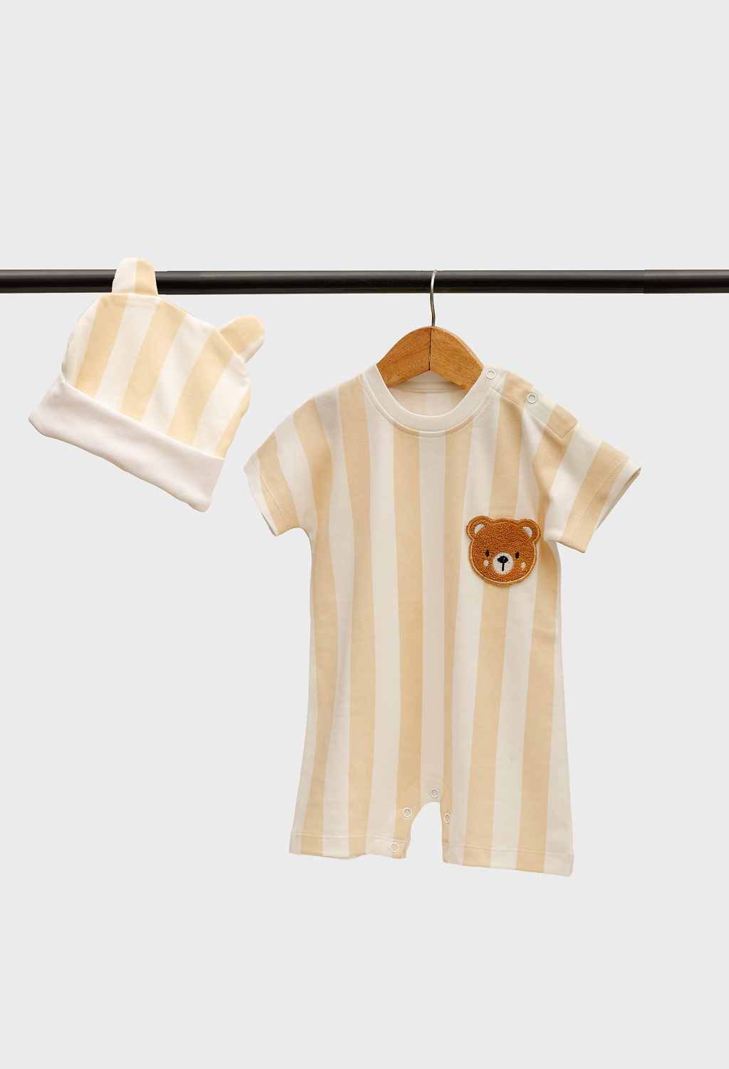 Bear & Stripes Romper