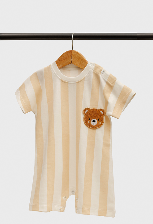 Bear & Stripes Romper