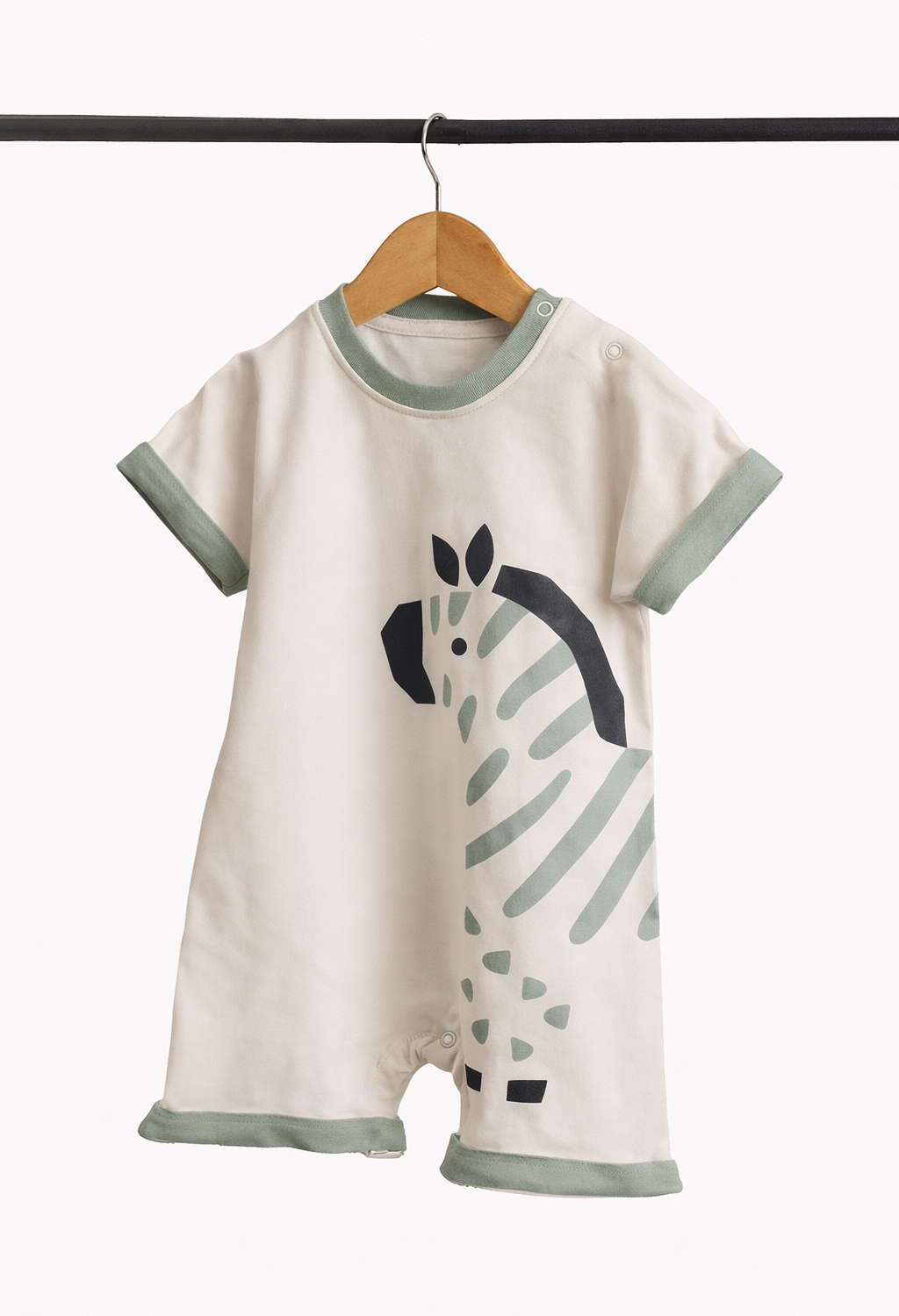 Safari Zebra Romper