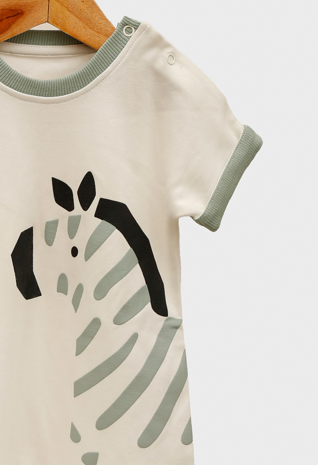 Safari Zebra Romper
