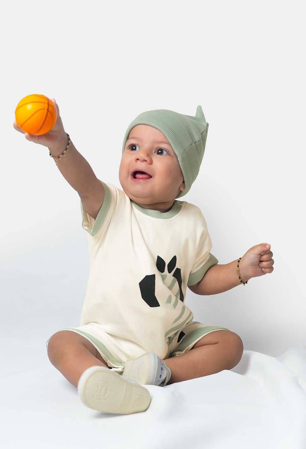 Safari Zebra Romper