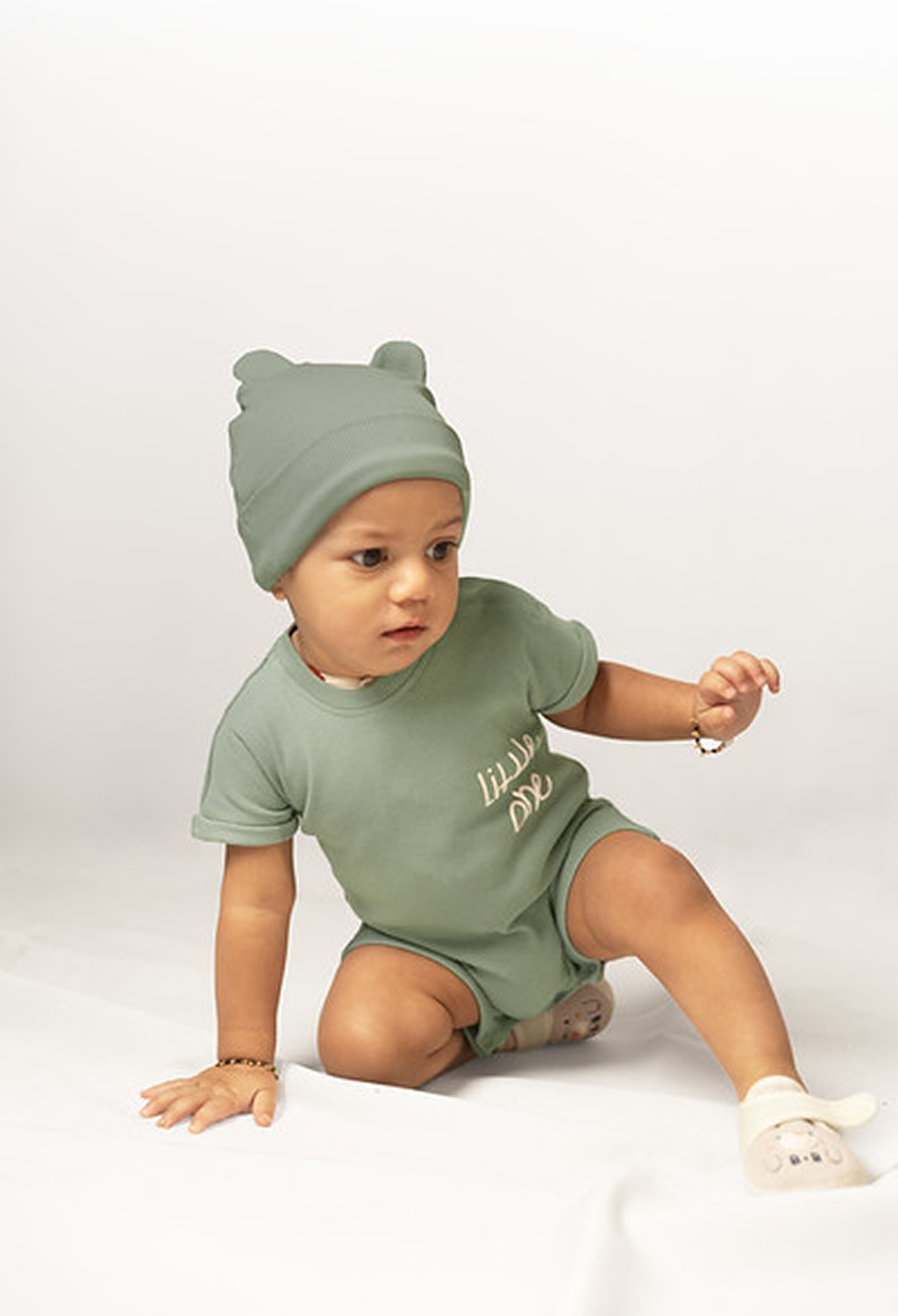 Sage Little One Romper